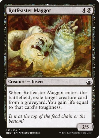 Rotfeaster Maggot [Battlebond] | The Clever Kobold