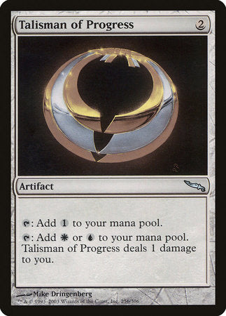 Talisman of Progress [Mirrodin] | The Clever Kobold