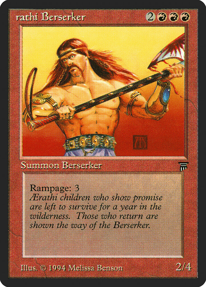 Aerathi Berserker [Legends] | The Clever Kobold