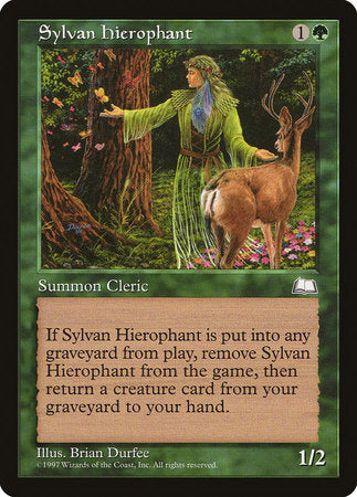 Sylvan Hierophant [Weatherlight] | The Clever Kobold