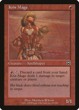 Kris Mage [Mercadian Masques] | The Clever Kobold