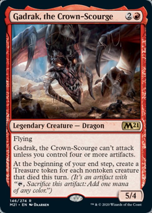 Gadrak, the Crown-Scourge [Core Set 2021] | The Clever Kobold