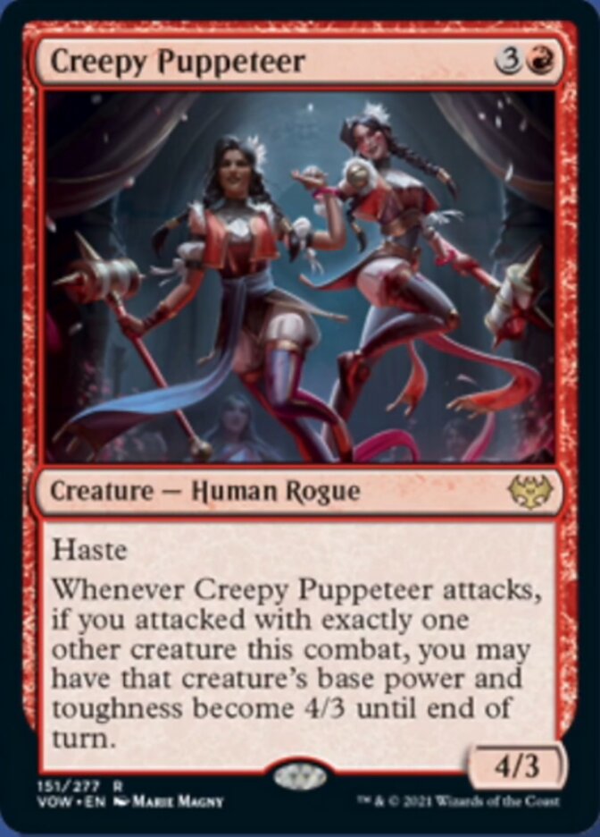 Creepy Puppeteer [Innistrad: Crimson Vow] | The Clever Kobold