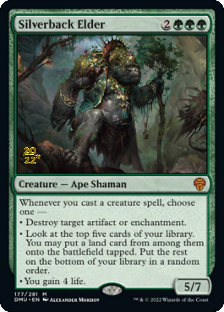 Silverback Elder [Dominaria United Prerelease Promos] | The Clever Kobold