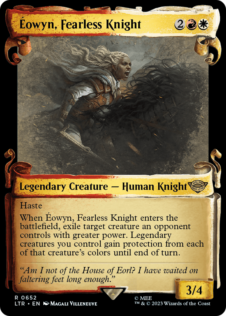 Eowyn, Fearless Knight [The Lord of the Rings: Tales of Middle-Earth Showcase Scrolls] | The Clever Kobold