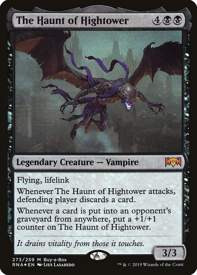 The Haunt of Hightower (Buy-A-Box) [Ravnica Allegiance] | The Clever Kobold