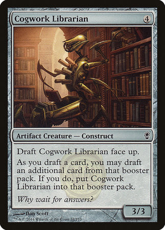 Cogwork Librarian [Conspiracy] | The Clever Kobold
