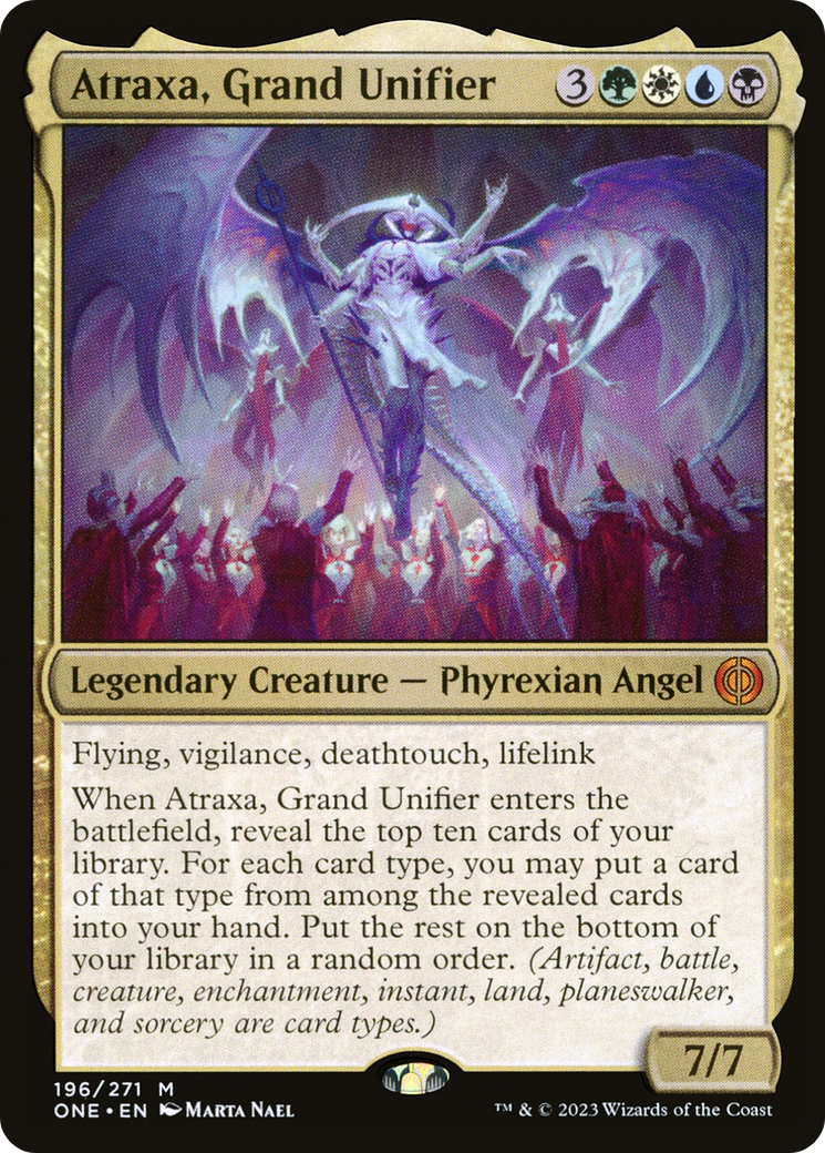 Atraxa, Grand Unifier [Phyrexia: All Will Be One] | The Clever Kobold