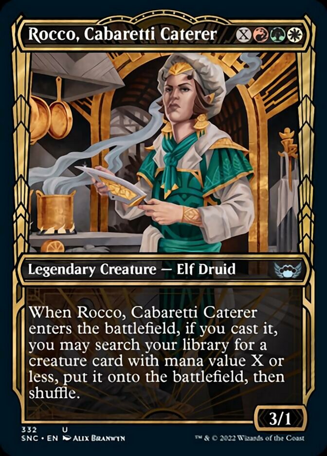 Rocco, Cabaretti Caterer (Showcase Golden Age) [Streets of New Capenna] | The Clever Kobold