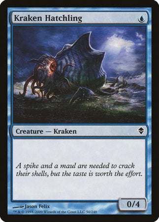 Kraken Hatchling [Zendikar] | The Clever Kobold