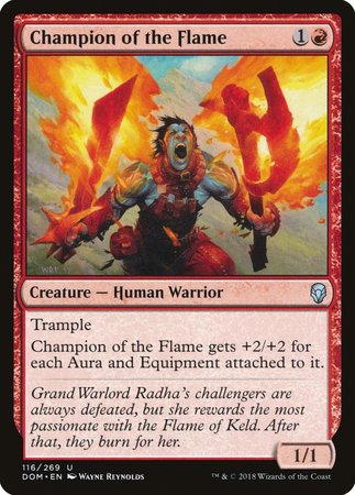 Champion of the Flame [Dominaria] | The Clever Kobold