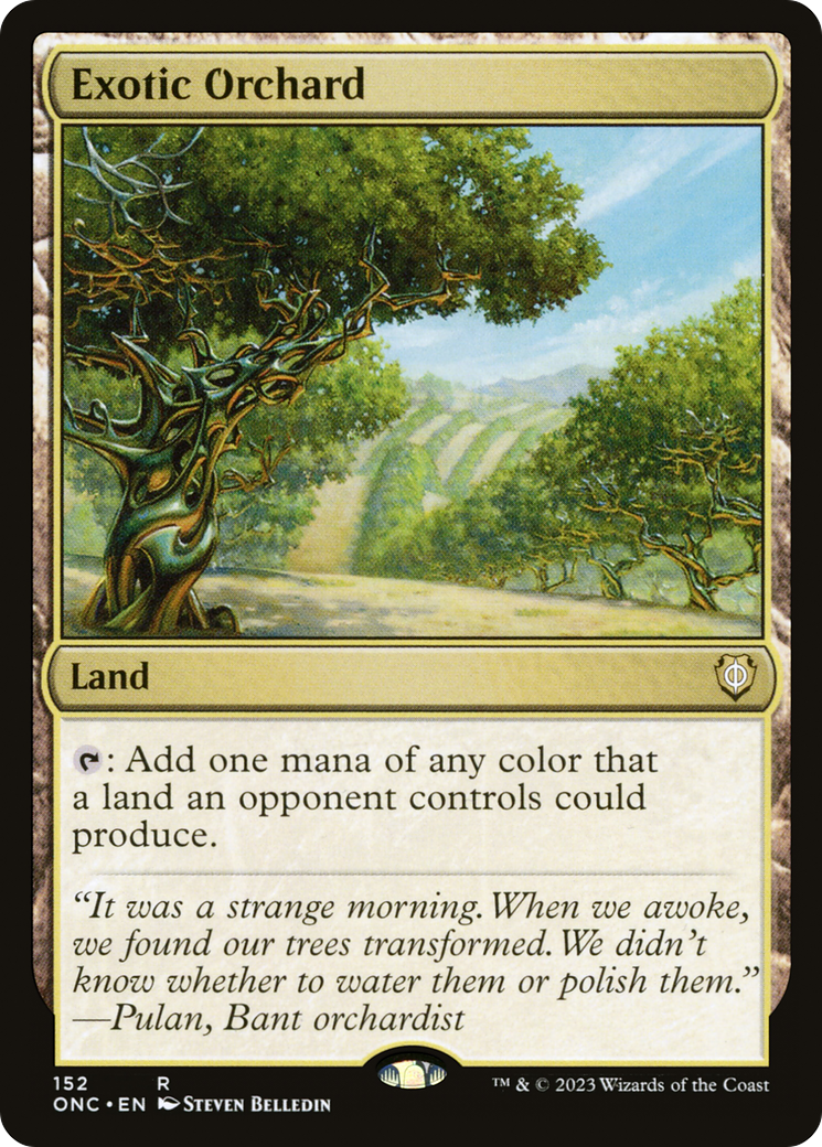 Exotic Orchard [Phyrexia: All Will Be One Commander] | The Clever Kobold