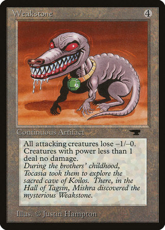 Weakstone [Antiquities] | The Clever Kobold