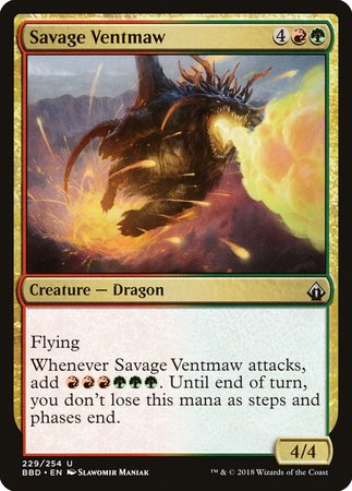 Savage Ventmaw [Battlebond] | The Clever Kobold