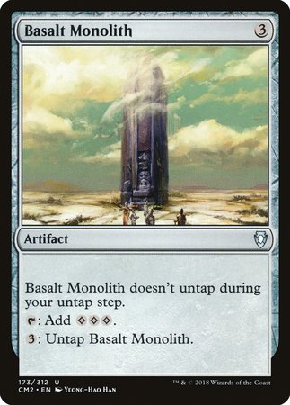 Basalt Monolith [Commander Anthology Volume II] | The Clever Kobold