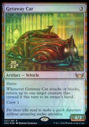 Getaway Car [Streets of New Capenna Prerelease Promos] | The Clever Kobold