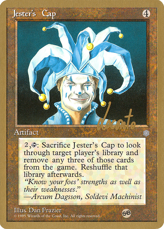 Jester's Cap (Michael Loconto) (SB) [Pro Tour Collector Set] | The Clever Kobold