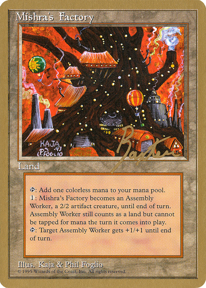 Mishra's Factory (George Baxter) [Pro Tour Collector Set] | The Clever Kobold