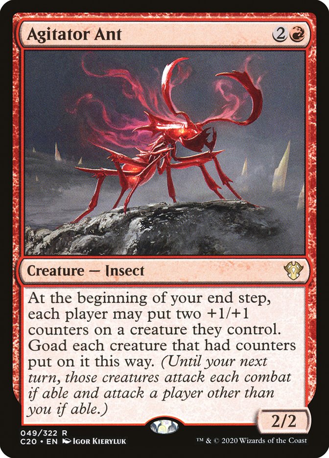 Agitator Ant [Commander 2020] | The Clever Kobold