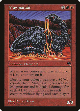 Magmasaur [Tempest] | The Clever Kobold