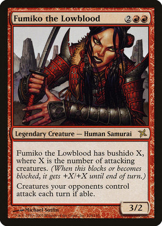 Fumiko the Lowblood [Betrayers of Kamigawa] | The Clever Kobold