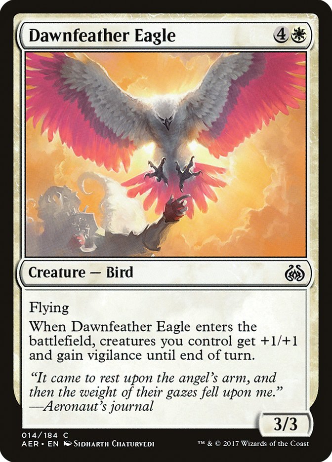 Dawnfeather Eagle [Aether Revolt] | The Clever Kobold