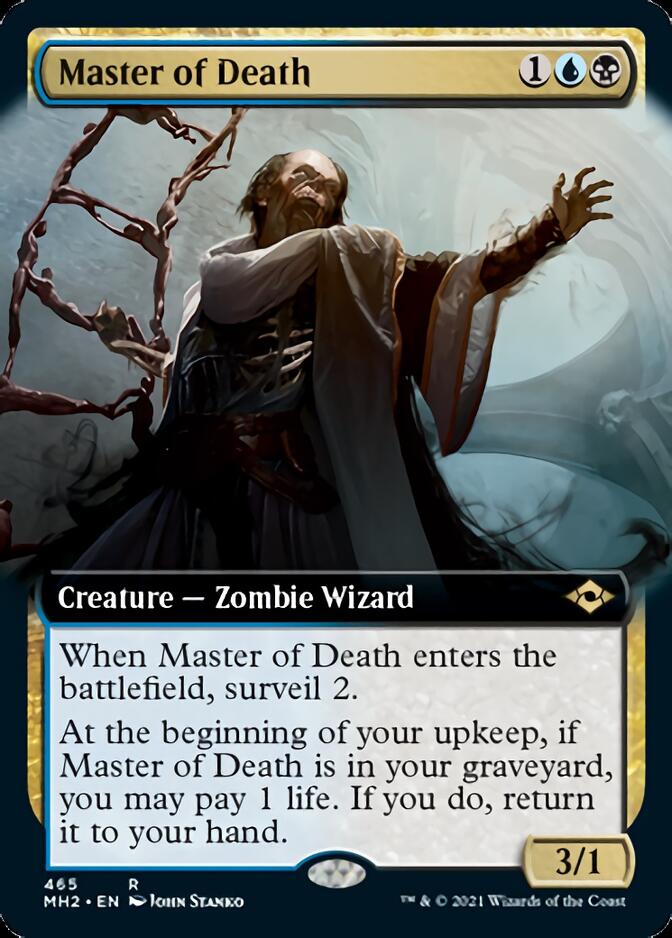Master of Death (Extended Art) [Modern Horizons 2] | The Clever Kobold