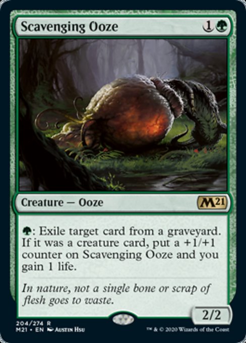 Scavenging Ooze [Core Set 2021] | The Clever Kobold