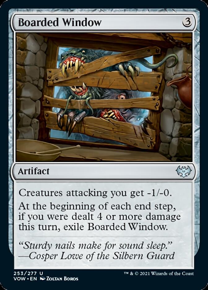 Boarded Window [Innistrad: Crimson Vow] | The Clever Kobold