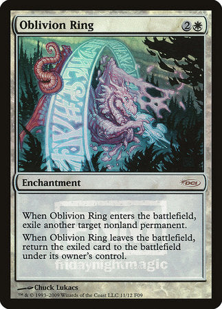 Oblivion Ring [Friday Night Magic 2009] | The Clever Kobold