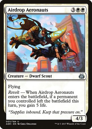 Airdrop Aeronauts [Aether Revolt] | The Clever Kobold