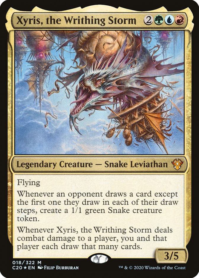 Xyris, the Writhing Storm [Commander 2020] | The Clever Kobold