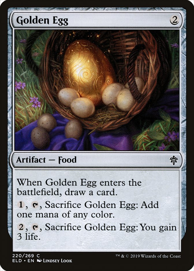 Golden Egg [Throne of Eldraine] | The Clever Kobold