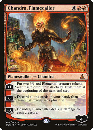 Chandra, Flamecaller [Oath of the Gatewatch] | The Clever Kobold