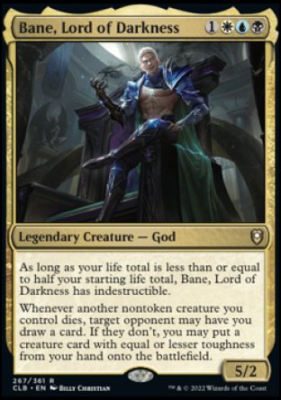 Bane, Lord of Darkness [Commander Legends: Battle for Baldur's Gate] | The Clever Kobold