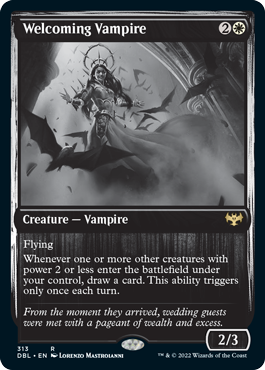 Welcoming Vampire [Innistrad: Double Feature] | The Clever Kobold