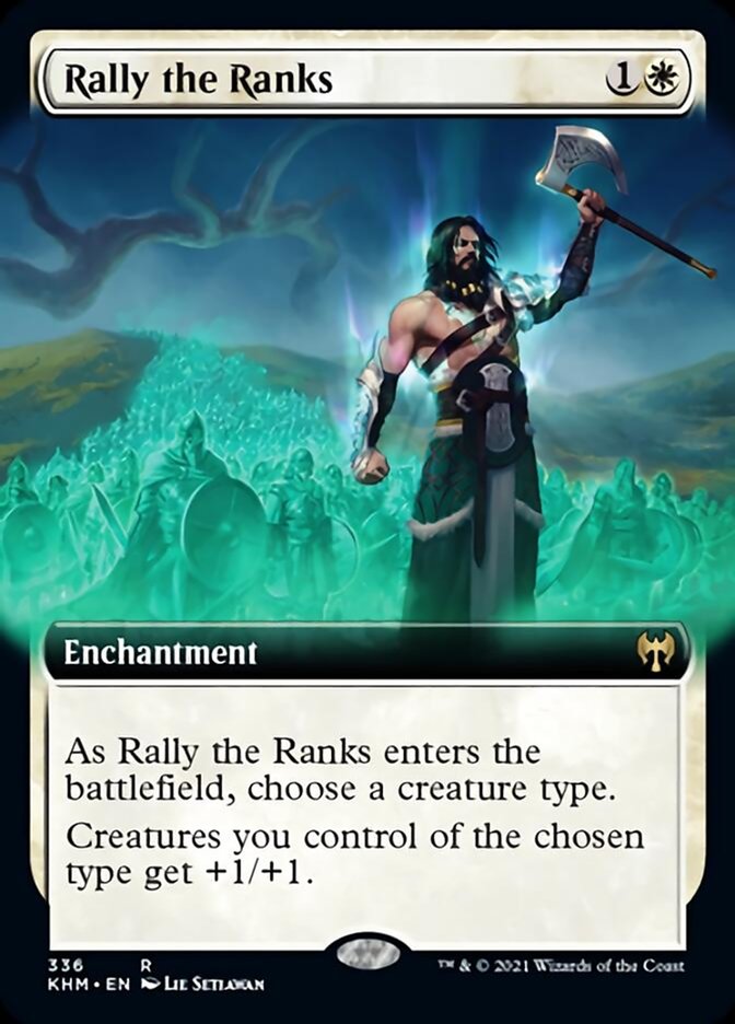 Rally the Ranks (Extended Art) [Kaldheim] | The Clever Kobold