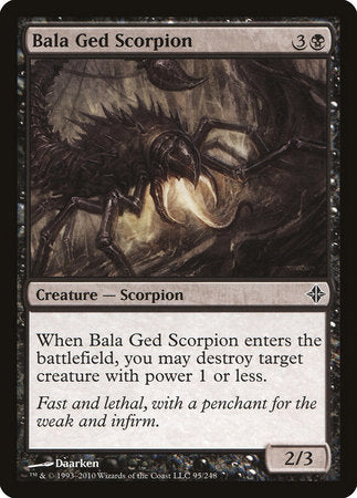 Bala Ged Scorpion [Rise of the Eldrazi] | The Clever Kobold