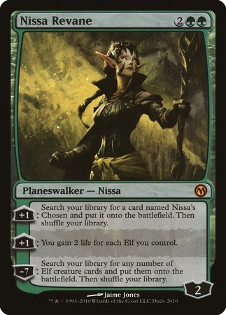 Nissa Revane [Duels of the Planeswalkers Promos 2010] | The Clever Kobold