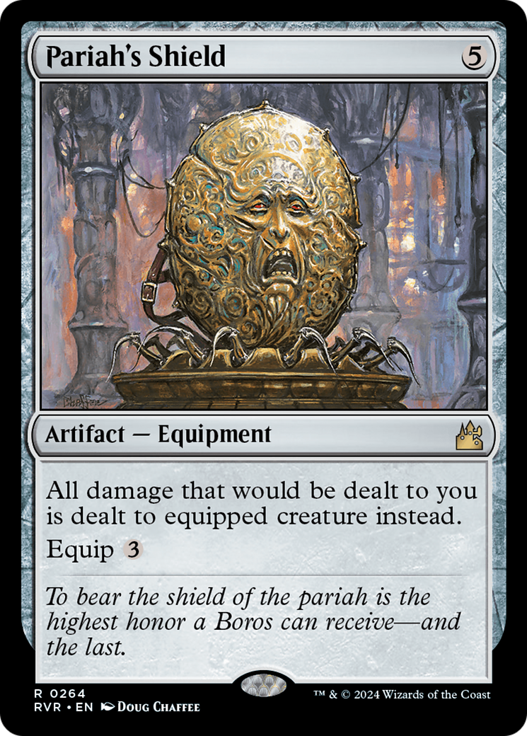 Pariah's Shield [Ravnica Remastered] | The Clever Kobold