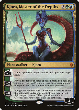 Kiora, Master of the Depths [Battle for Zendikar] | The Clever Kobold