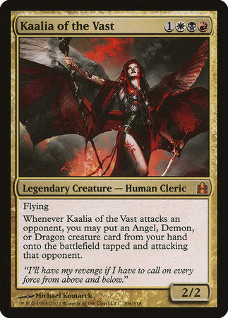 Kaalia of the Vast [Commander 2011] | The Clever Kobold