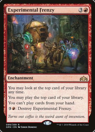 Experimental Frenzy [Guilds of Ravnica] | The Clever Kobold