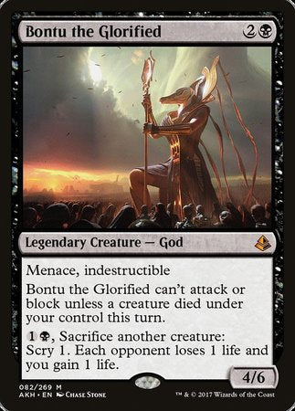 Bontu the Glorified [Amonkhet] | The Clever Kobold