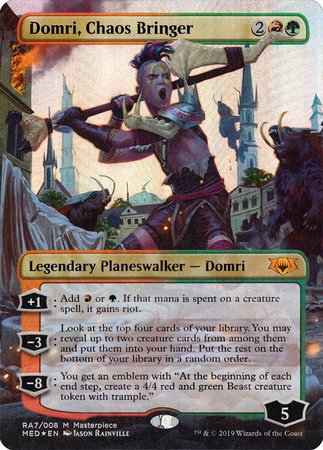 Domri, Chaos Bringer [Mythic Edition] | The Clever Kobold