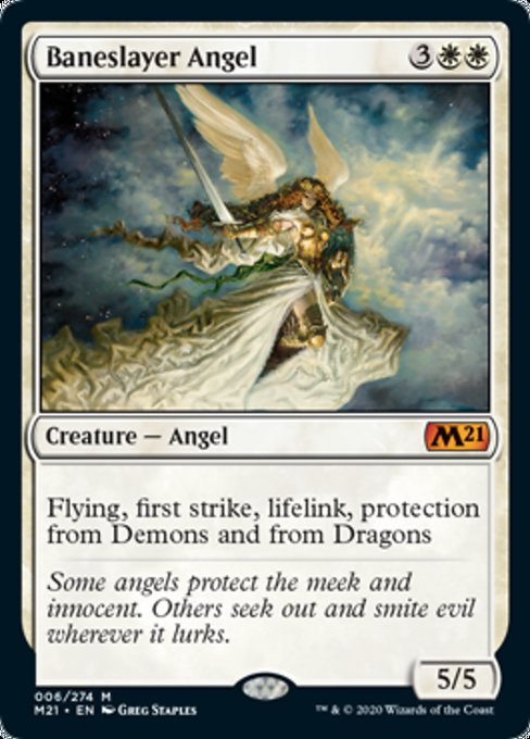 Baneslayer Angel [Core Set 2021] | The Clever Kobold