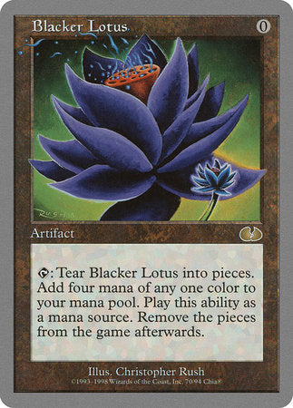 Blacker Lotus [Unglued] | The Clever Kobold