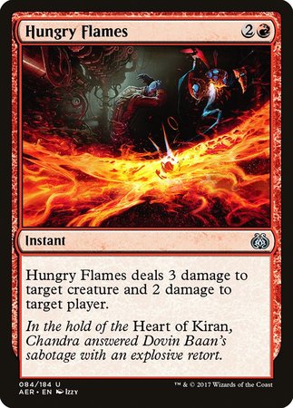 Hungry Flames [Aether Revolt] | The Clever Kobold