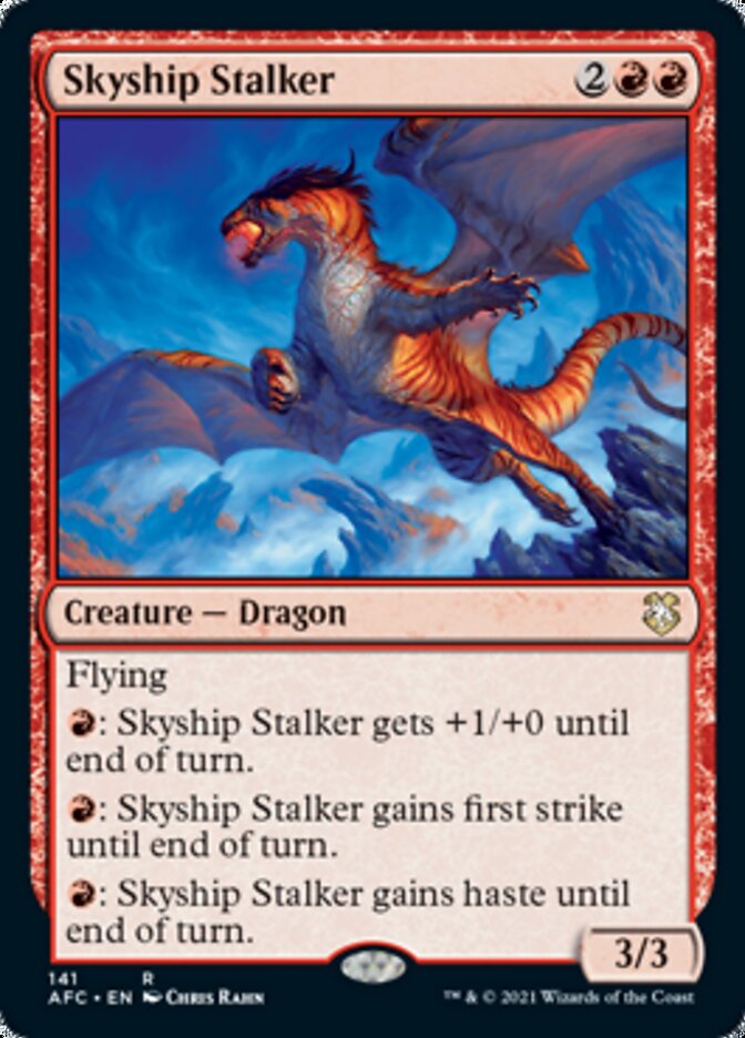 Skyship Stalker [Dungeons & Dragons: Adventures in the Forgotten Realms Commander] | The Clever Kobold