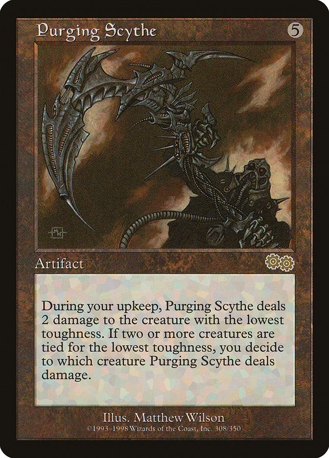 Purging Scythe [Urza's Saga] | The Clever Kobold